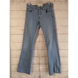 Levis Jeans Womens 9 Jr M VINTAGE Y2K Low Slouch Bootcut Denim